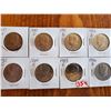 Image 1 : 1979, 80, 81, 82, 83, 84, 85, 86 KENNEDY HALF DOLLARS - ALL DENVER MINT