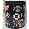 Image 3 : NHL TEAM TIN- 26 TEAM LOGOS