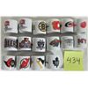 Image 2 : 16 MINI CERAMIC NHL TEAM CUPS