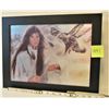 Image 2 : 3D FRAMED 15" X 11" ABORIGINAL HOLOGRAPHIC PICTURE- 3 DIFFERENT SCENES