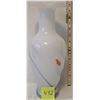 Image 2 : VINTAGE OPAQUE/MLK GLASSWARE VASE- MULTI COLOR ABSTRACT DESIGN