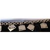 Image 2 : 7" 10 COMMANDMENTS BRACELET- NEW HEMATITE INSPIRATIONAL BRACELET
