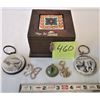 Image 1 : BOX OF 5 ASSORTED KEYCHAINS & PENDANTS