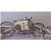 Image 3 : 8" STERLING SILVER CHARM BRACELET WITH 7 CHARMS