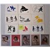 Image 1 : LOT OF HOLMAN HANDMADE BY ESKIMOS N.W.T. 9 DIFFERENT SILK SCREEN CARDS/ENVELOPES 5 1969 CARDS/ENVELO