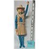 Image 1 : VINTAGE 12" MARX JANE WEST / SKIRT, VEST, BANDANA, HAT, GUN & HOLSTER