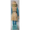 Image 2 : VINTAGE 12" MARX JANE WEST / SKIRT, VEST, BANDANA, HAT, GUN & HOLSTER