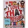 Image 1 : NEW 2015 LEGO I LOVE THAT MINIFIGURE BOOK/EXCLUSIVE ZOME SKATEBOARDER FIGURE