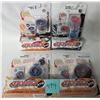 Image 1 : LOT OF 4 BEYBLADE BATTLERS-METAL MASTERS