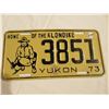 Image 2 : 1973 YUKON LICENSE PLATE