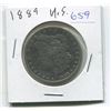 Image 1 : 1889 MORGAN US SILVER DOLLAR