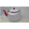 Image 2 : OLD ENAMELWARE KETTLE
