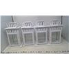 Image 2 : 4 DECORATIVE LANTERNS WITH STRING LED LIGHTS. (2 WORK, 2 NEED BATTERIES) GREAT FOR PATIO SEASON