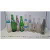 Image 1 : LOT OF VINTAGE SODA BOTTLES (ALL GLASS, PEPSI IS CHIPPED AT THE TOP)