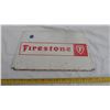 Image 1 : FIRESTONE TIN SIGN