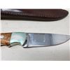 Image 4 : HANDMADE CUSTOM DROP POINT HUNTER BLADE 3 3/4" HANDLE