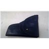 Image 3 : BLACK PATENT LEATHER PISTOL HANDGUN HOLSTER 9" HIGH 7.5" WIDE VERY NICE