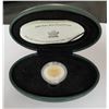 Image 2 : 2000 STERLING SILVER $2.00 COIN ? 24 KT GOLD PLATED INNER CORE