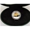 Image 4 : 2000 STERLING SILVER $2.00 COIN ? 24 KT GOLD PLATED INNER CORE