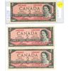 Image 1 : SEVEN 1954 TWO DOLLAR NOTES