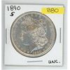 Image 1 : 1890S USA SILVER MORGAN DOLLAR