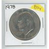 Image 1 : 1978 USA EISENHOWER SILVER DOLLAR