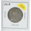 Image 1 : 1910 CANADIAN FIFTY CENT PIECE