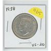 Image 1 : 1938 CANADIAN FIFTY CENT PIECE