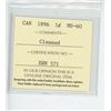 Image 3 : 1896 ICCS GRADED CANADIAN LARGE CENT - MS60