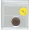 Image 1 : 1920 ICCS GRADED CANADIAN ONE CENT COIN - AU55