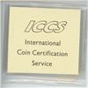 Image 4 : 1961 ICCS GRADED CANADIAN SILVER DOLLAR - PL64