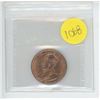 Image 1 : 1912 ICCS GRADED CANADIAN LARGE CENT - MS64