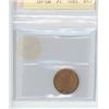 Image 2 : 1924 ICCS GRADED CANADIAN ONE CENT COIN - MS60