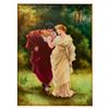 Image 2 : Porcelain Painted Portrait Plaque