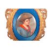 Image 2 : Porcelain Painted Portrait Plaque