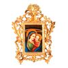 Image 1 : Porcelain Painted Portrait Plaque