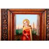 Image 2 : Porcelain Painted Portrait Plaque