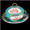 Image 1 : Meissen Covered Serving Bowl with Underplate