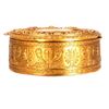 Image 5 : Oval Gilt Metal Box with Portrait Plaque.
