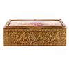 Image 4 : Quartifoil Sevre Box and a Square Brass Box with Painted Panel