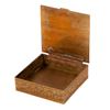 Image 5 : Quartifoil Sevre Box and a Square Brass Box with Painted Panel