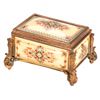Image 3 : Two Continental Porcelain Painted Boxes.