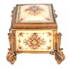 Image 8 : Two Continental Porcelain Painted Boxes.