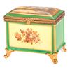 Image 9 : Two Continental Porcelain Painted Boxes.
