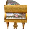 Image 7 : Piano Music Box Fitted as Jewelry Box.