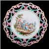 Image 6 : Pair of Faience plates and Creamer and Sugar.