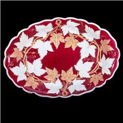 Oval Meissen Serving Bowl