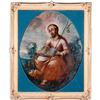 Image 4 : An 18th century Portrait of a Saint.