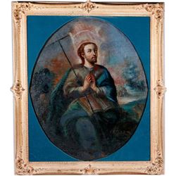 An 18th century Portrait of Saint Judas.