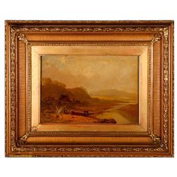 19th Century Oil on board